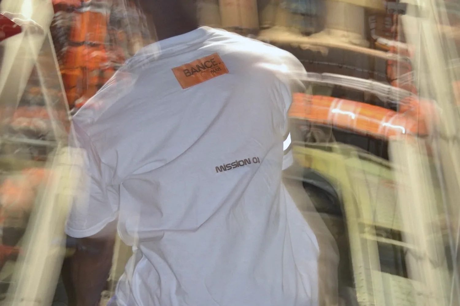 Summer 69, 2019 : dos du t-shirt, inscription Mission 01